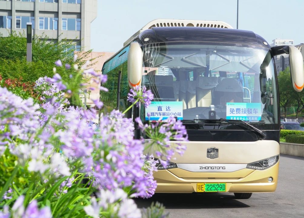串起“家門”與“院門”！中通客車助力宜昌打造城際公交“健康專線”